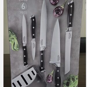 Cuisinart Black Knife Set - 6 Piece